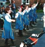 The women show off..